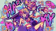 kagamine_len, kagamine_rin, vocaloid, kxbo99, 1boy