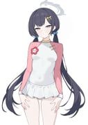 kisaki_(blue_archive), kisaki_(kindergarten_swimsuit)_(blue_archive), blue_archive, xingyun_fankic, 1girl