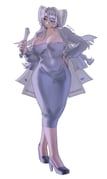 velina_airgid, zenless_zone_zero, aragiken, 1girl, bow