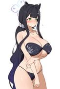 shun_(blue_archive), shun_(swimsuit)_(blue_archive), blue_archive, ajidot, 1girl