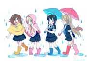 murasame_(kancolle), shigure_(kancolle), shiratsuyu_(kancolle), yuudachi_(kancolle), kantai_collection