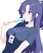 yuuka_(blue_archive), yuuka_(track)_(blue_archive), blue_archive, harurou_(harurouii), 1girl