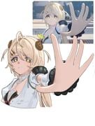 phoenix_reffaella, zenless_zone_zero, struggleraccoon, 1girl, ahoge