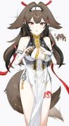 ye_shunguang, zenless_zone_zero, umiinu_(umi_inu11), 1girl, armband