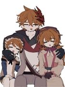 tartaglia_(genshin_impact), teucer_(genshin_impact), tonia_(genshin_impact), genshin_impact, soizjxa2