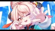zhao_(zenless_zone_zero), zenless_zone_zero, yutori3218, animal_ear_fluff, animal_ears
