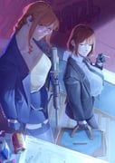 bbk_(zuoteng_lucha), kkm.64_(zuoteng_lucha), original, zuoteng_lucha, 2girls