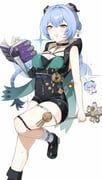 lucia_elowen, zenless_zone_zero, umiinu_(umi_inu11), 1girl, animal_ears