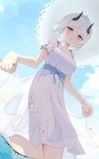sena_(blue_archive), sena_(casual)_(blue_archive), blue_archive, yorikoto_hachiyo, 1girl