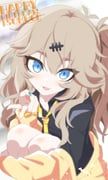 kasukabe_tsumugi, voicevox, enbu_(take40), 1girl, black_shirt