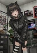 tanaka_kyouko, original, gishiki_(gshk), 1girl, aegyo_sal