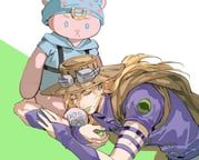 gyro_zeppeli, johnny_joestar, jojo_no_kimyou_na_bouken, steel_ball_run, xing_wei_(likin000)