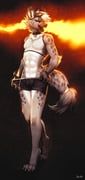 original, falvie, 1boy, abs, animal_collar