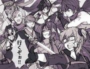 chen_gong_(fate), fujimaru_ritsuka_(female), fujimaru_ritsuka_(female)_(polar_chaldea_uniform), fuuma_kotarou_(fate), houzouin_inshun_(fate)