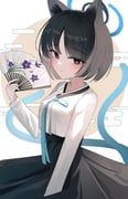 kikyou_(blue_archive), blue_archive, lunar_(pixiv53683306), 1girl, alternate_costume