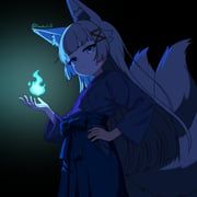 original, hanakaji_(yuuchanto), 1girl, animal_ear_fluff, animal_ears