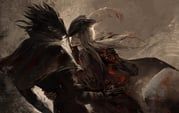 lady_maria_of_the_astral_clocktower, bloodborne, phanthema, 1girl, 1other
