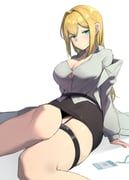 maxwell_(nikke), maxwell_(ordinary_mechanic)_(chief_researcher)_(nikke), goddess_of_victory:_nikke, miyure_(voyakl), 1girl