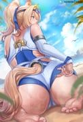 sigrid_de_l'azur, sigrid_de_l'azur_(majestic_wavechaser), zenless_zone_zero, exlic, 1girl