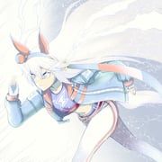 tamamo_cross_(fast_as_lightning)_(umamusume), tamamo_cross_(umamusume), umamusume, nagishy, 1girl