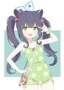 shun_(blue_archive), shun_(small)_(blue_archive), shun_(small)_(swimsuit)_(blue_archive), blue_archive, kokuuma_new