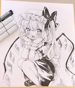 flandre_scarlet, touhou, moni_monico, 1girl, :d