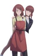 tayama_(super_no_ura_de_yani_suu_futari), yamada_(super_no_ura_de_yani_suu_futari), super_no_ura_de_yani_suu_futari, aanryus, 2girls