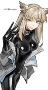 perlica_(arknights), arknights, arknights:_endfield, genieko, 1girl