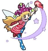 clownpiece, touhou, sach56000, 1girl, :d