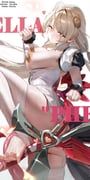phoenix_reffaella, zenless_zone_zero, far_side, 1girl, ahoge