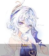 odette_(genshin_impact), genshin_impact, nanan4821337814, 1girl, adjusting_eyewear