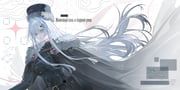 echj, 1girl, belt, black_cape, black_coat