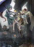 niwatari_kutaka, tatara_kogasa, touhou, magnistr1, 2girls