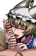 yakumo_ran, touhou, kinoshii-shroom, 1boy, 1girl