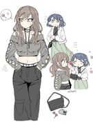 hamasaki_mahoro, kotohira_nagi, bang_dream!, bang_dream!_our_notes, guagua977