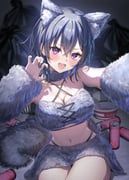 ichinose_uruha, vspo!, toki_(toki_ship8), 1girl, :d