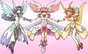 azuchimomoyama_kurumi, prima_orange, prima_pink, prima_shion, sankenshoku_mizuki