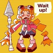 parin, gurumin, bagacide, 1girl, blush