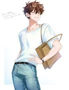 morisawa_chiaki, ensemble_stars!, hamu_ha_umai, 1boy, bag