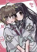tachibana_kimika, takashima_zakuro, subarashiki_hibi, isasagi3, 2girls