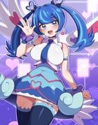 blue_angel_(yu-gi-oh!), zaizen_aoi, yu-gi-oh!, yu-gi-oh!_vrains, mujin_(mujinzairaisen)