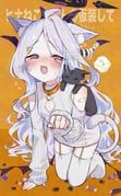 hina_(blue_archive), blue_archive, masshirokachi, 1girl, above-cleavage_cutout