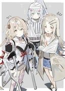 deux_murasame, phoenix_reffaella, shinosawa_hiro, gakuen_idolmaster, gundam