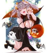 belorta_(nikke), belorta_(pumpkin_witch)_(nikke), mica_(nikke), goddess_of_victory:_nikke, nerin_ekaki