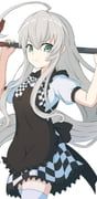 nyarlathotep_(nyaruko-san), haiyore!_nyaruko-san, bensam_ill, 1girl, >:)