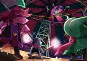 jevil, kris_(dark_world)_(deltarune), kris_(deltarune), ralsei, ralsei_(hat)