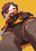 chiori_(genshin_impact), genshin_impact, kirisame0729, 1girl, black_panties