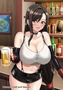 tifa_lockhart, final_fantasy, final_fantasy_vii, hellandheaven, 1girl