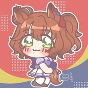 aston_machan_(umamusume), umamusume, hatsune_(pumpkin_pie), 1girl, :3