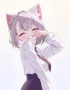 neneko_mashiro, neneko_mashiro_(1st_costume), stellive, bbi_duck0824, 1girl